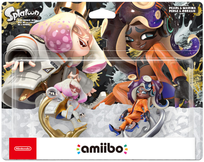  Splatoon Side Order Set Off the Hook (Pearl + Marina) amiibo Nintendo Switch 